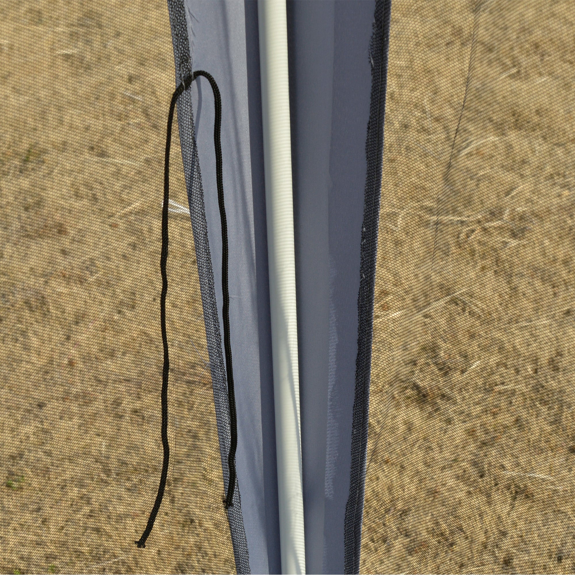 Gazebo de Jardim 300x300x245 cm Cinzento