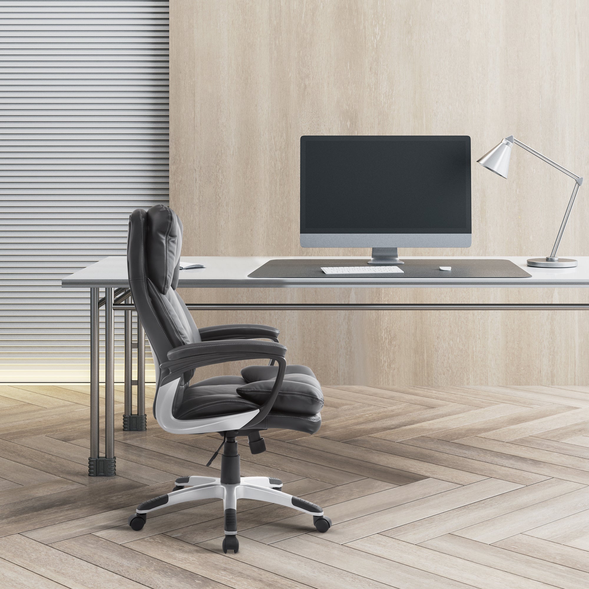 Cadeira de Escritório Ergonómica Preto 66x71x110-120,5 cm