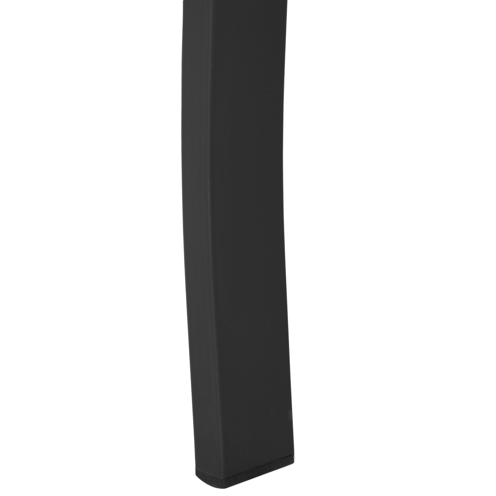 Banco de Jardim 2 Lugares Preto 127x58x82 cm