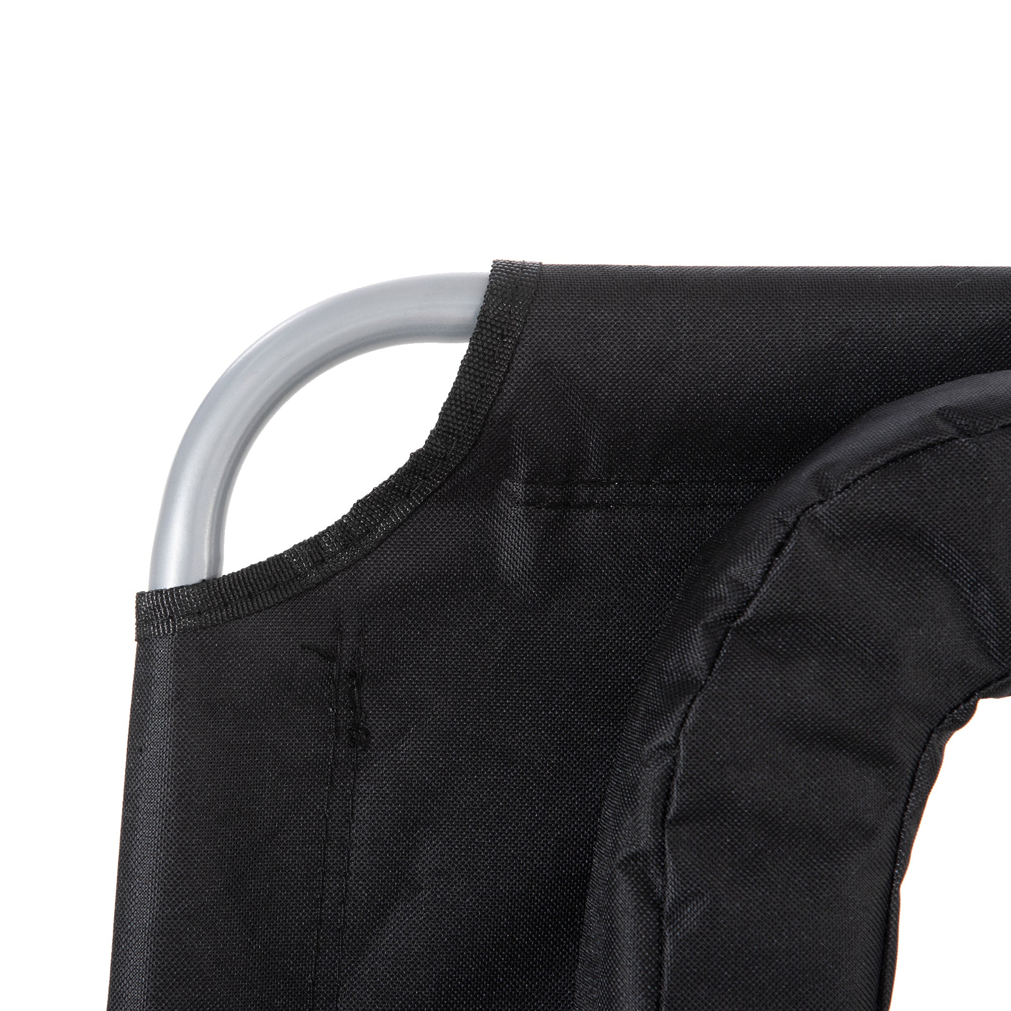 Espreguiçadeira Reclinável e Dobrável 182x56x24,5 cm - Preto