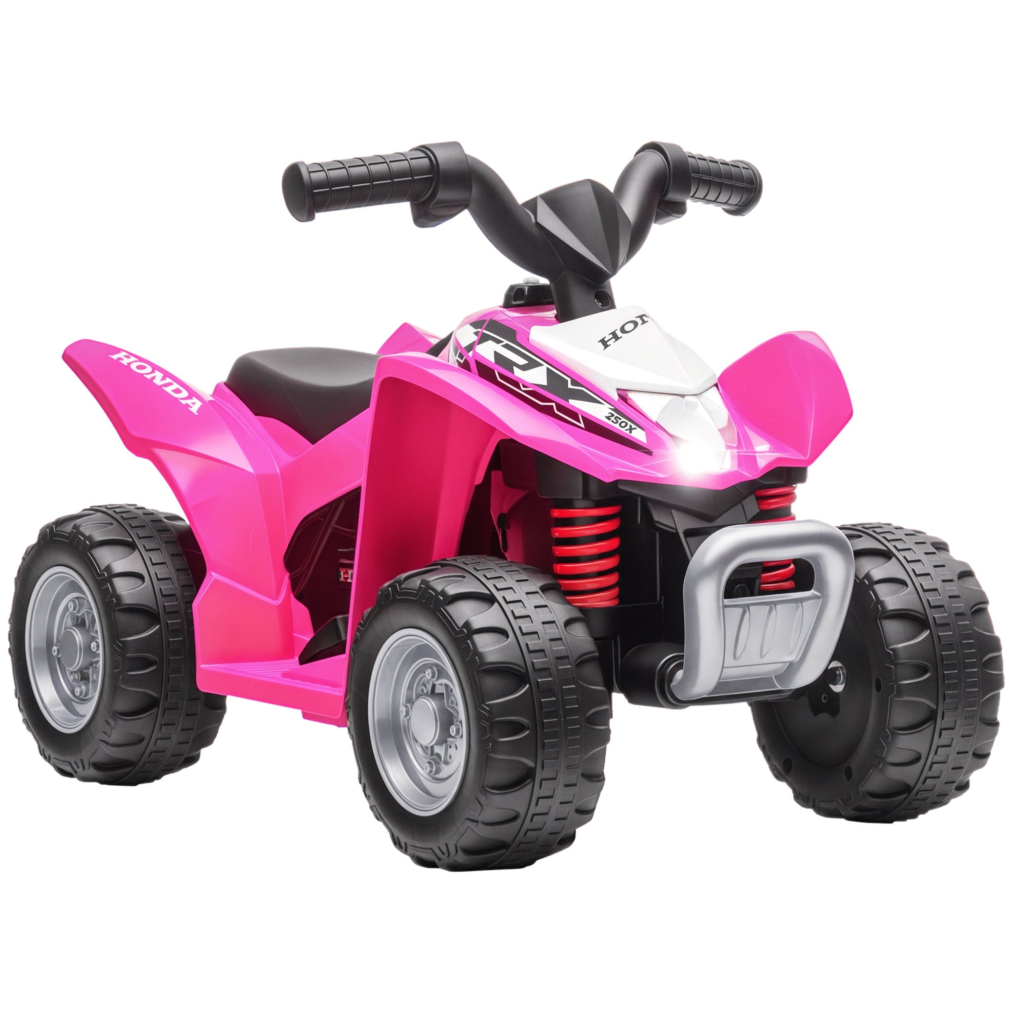 Quadriciclo Elétrico Infantil Rosa 65.5x38.5x43.5 cm