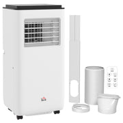 Ar Condicionado Portátil 10000 BTU 2900W Branco 33x28x70,4 cm