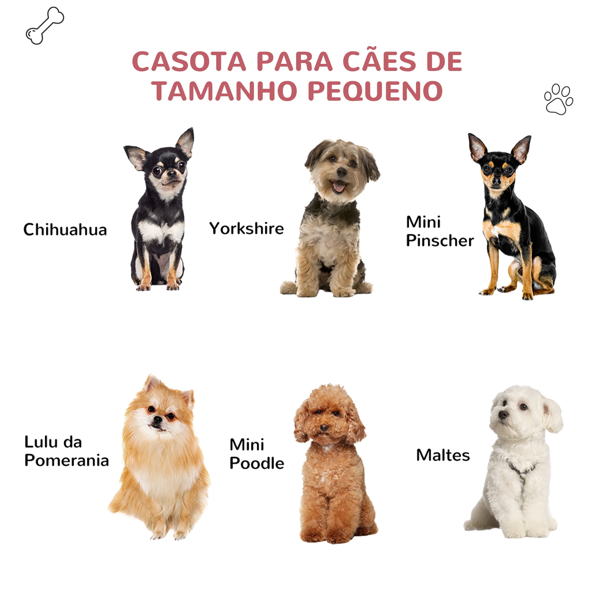 Casota para Cães Cinza e Vermelho 59x75x66cm - Conforto e Proteção