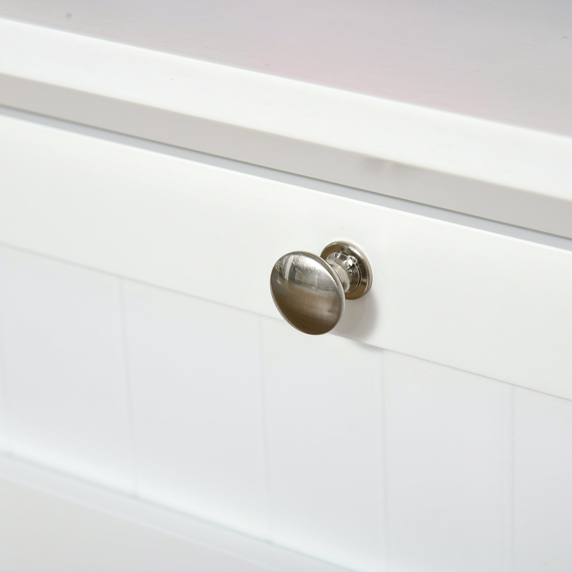 Armário de Cozinha Auxiliar para Microondas 68,6x40x164 cm - Cor Branco
