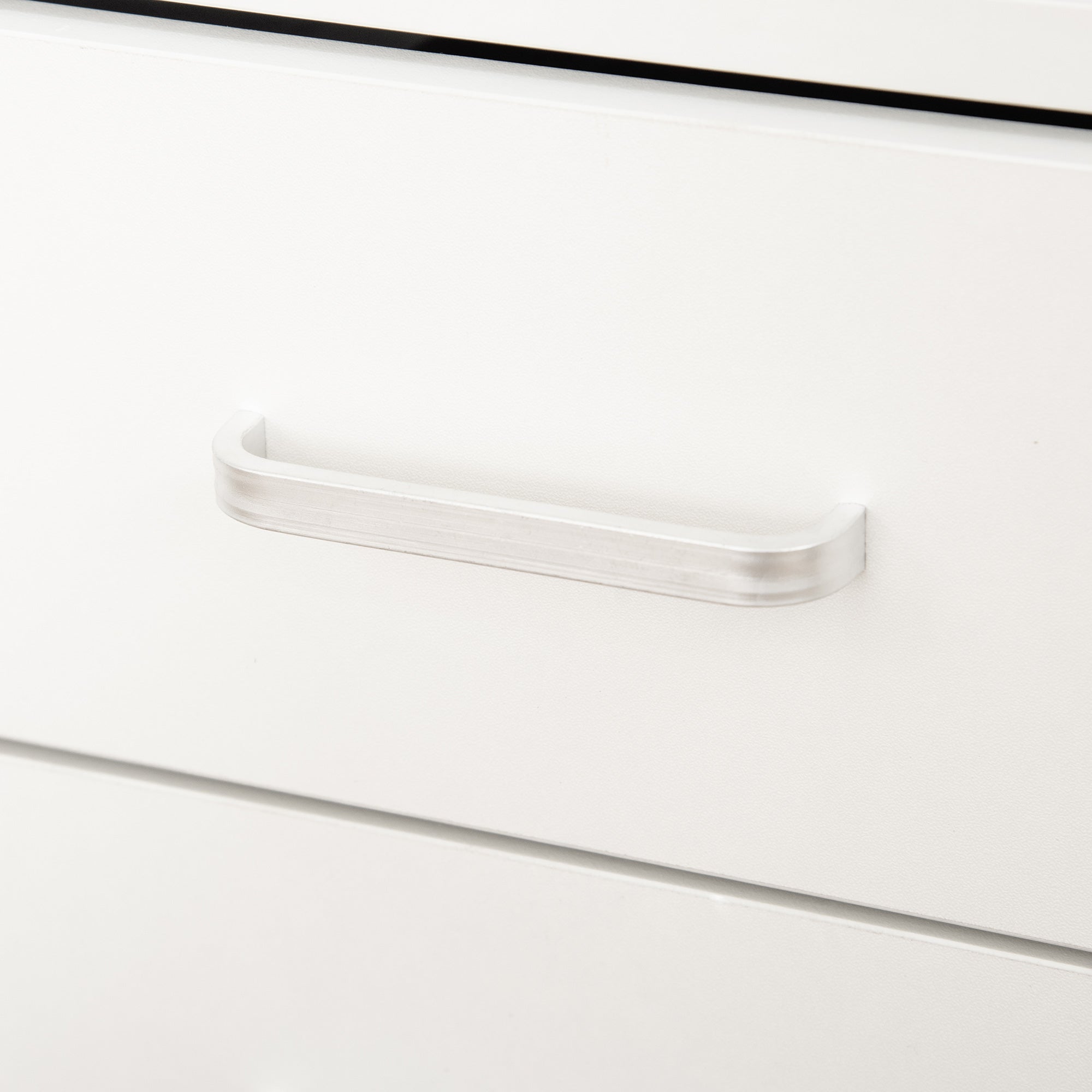 Bloco de Gavetas Móvel Auxiliar 40x36x65cm Branco