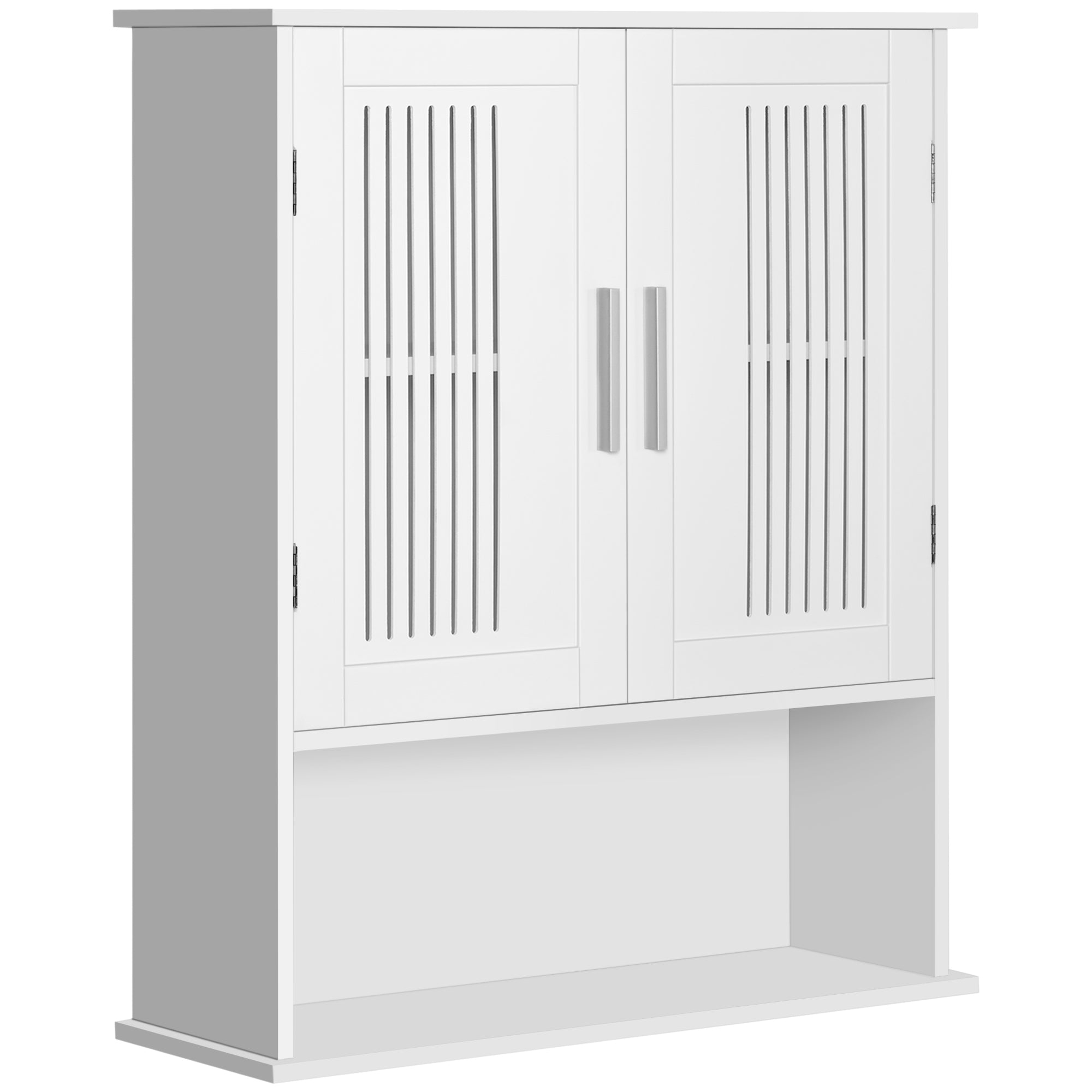 Armário de Parede para Casa de Banho 60x20x70 cm Branco