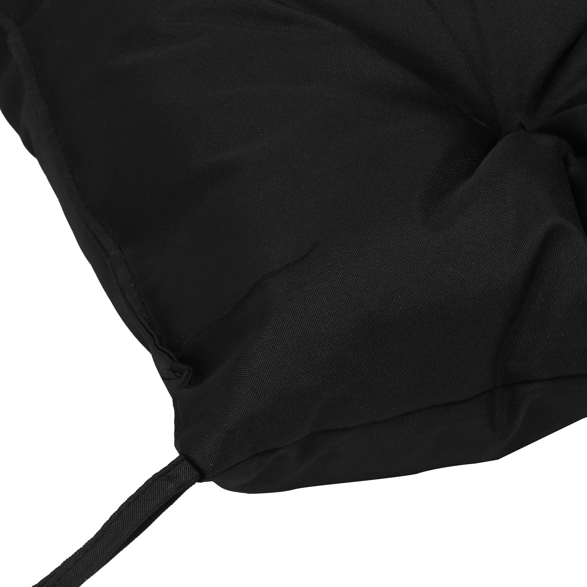 Almofada para Banco com Encosto 100x98x8 cm - Cor Preto