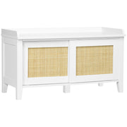 Banco Sapateira com Assento 80x35x45 cm - Branco