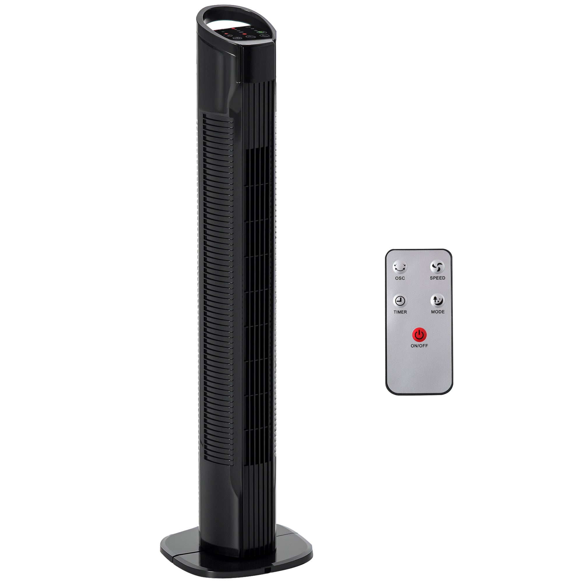 Ventoinha de Coluna 50W Ø20x78,5 cm Preto