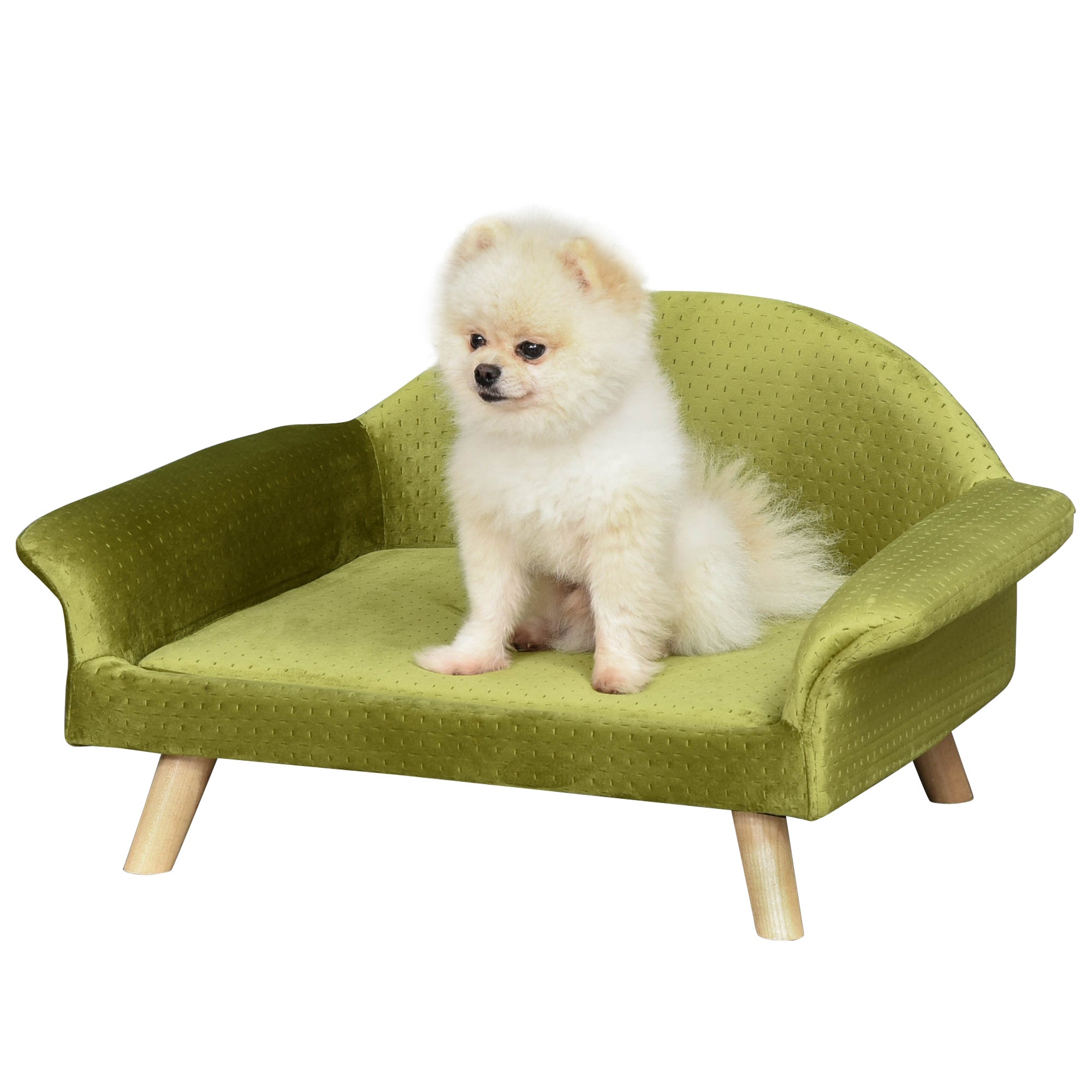 Sofá-Cama para Animais de Estimação 73x58x37 cm - Cor Brass