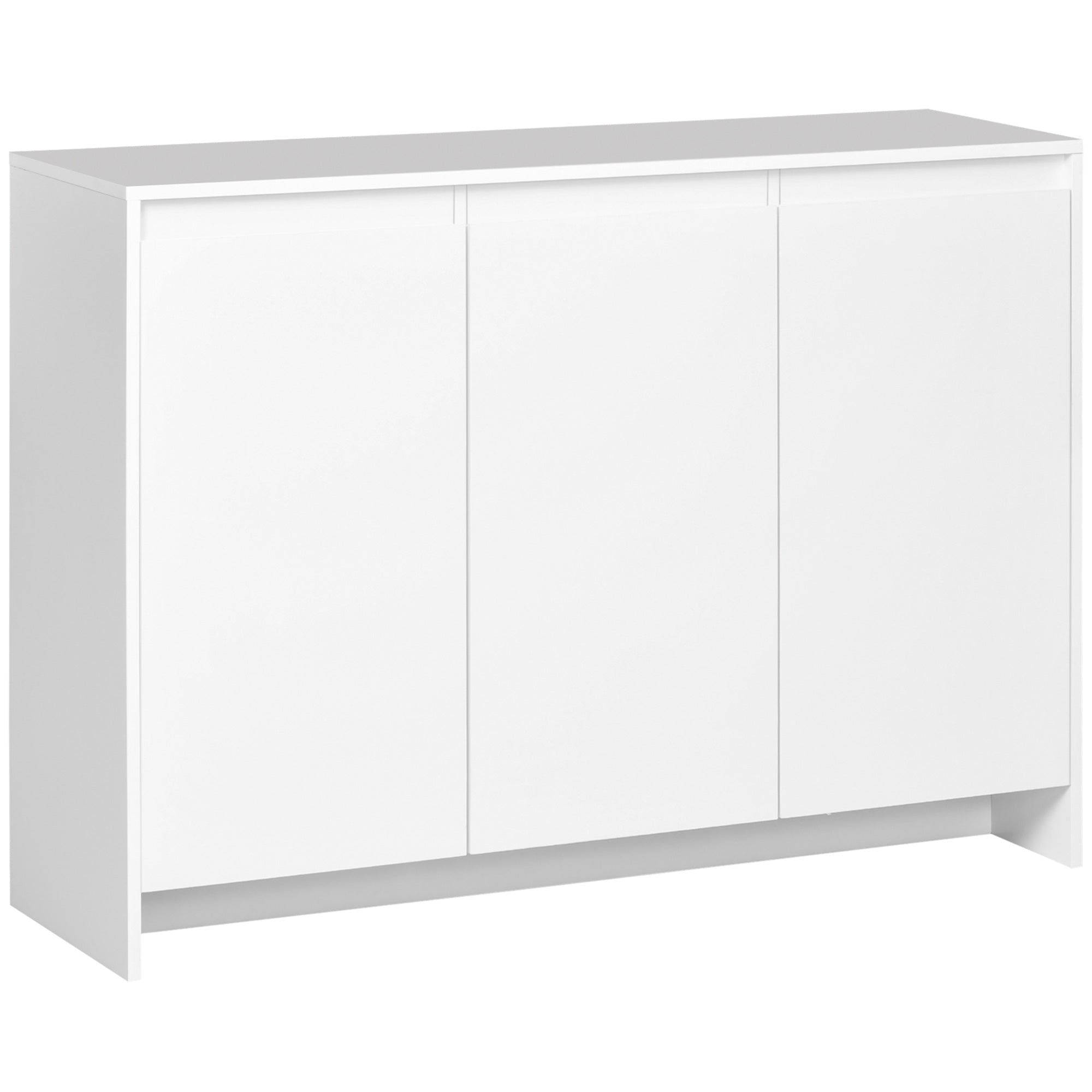 Aparador de Cozinha Moderno 120x35x85 cm - Branco