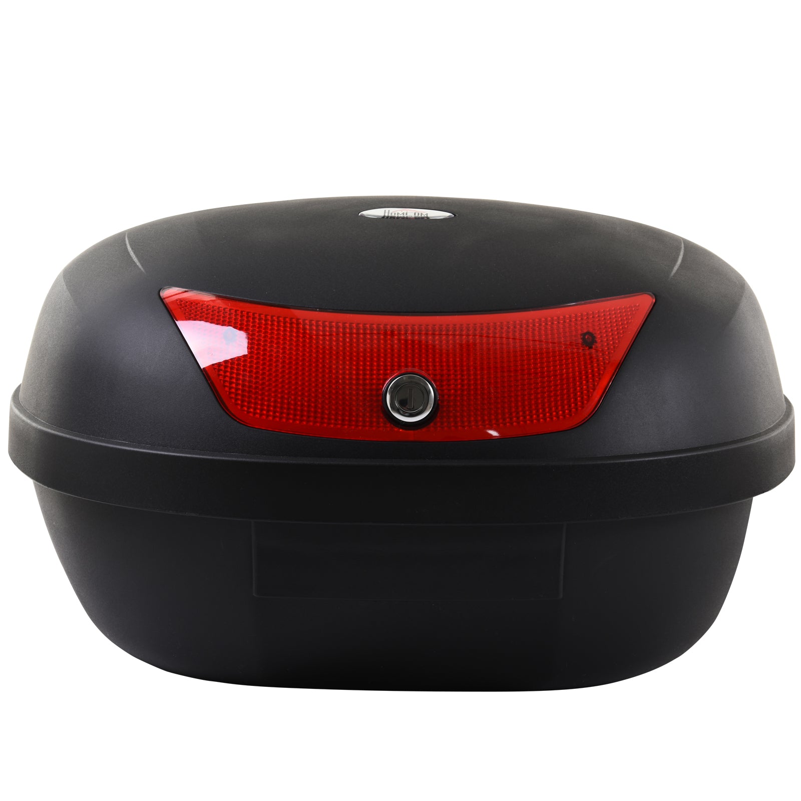 Mala para Motocicleta 48L Preto e Vermelho 59x43x33 cm