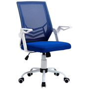 Cadeira de Escritório Ergonômica Azul 62,5x55x104cm