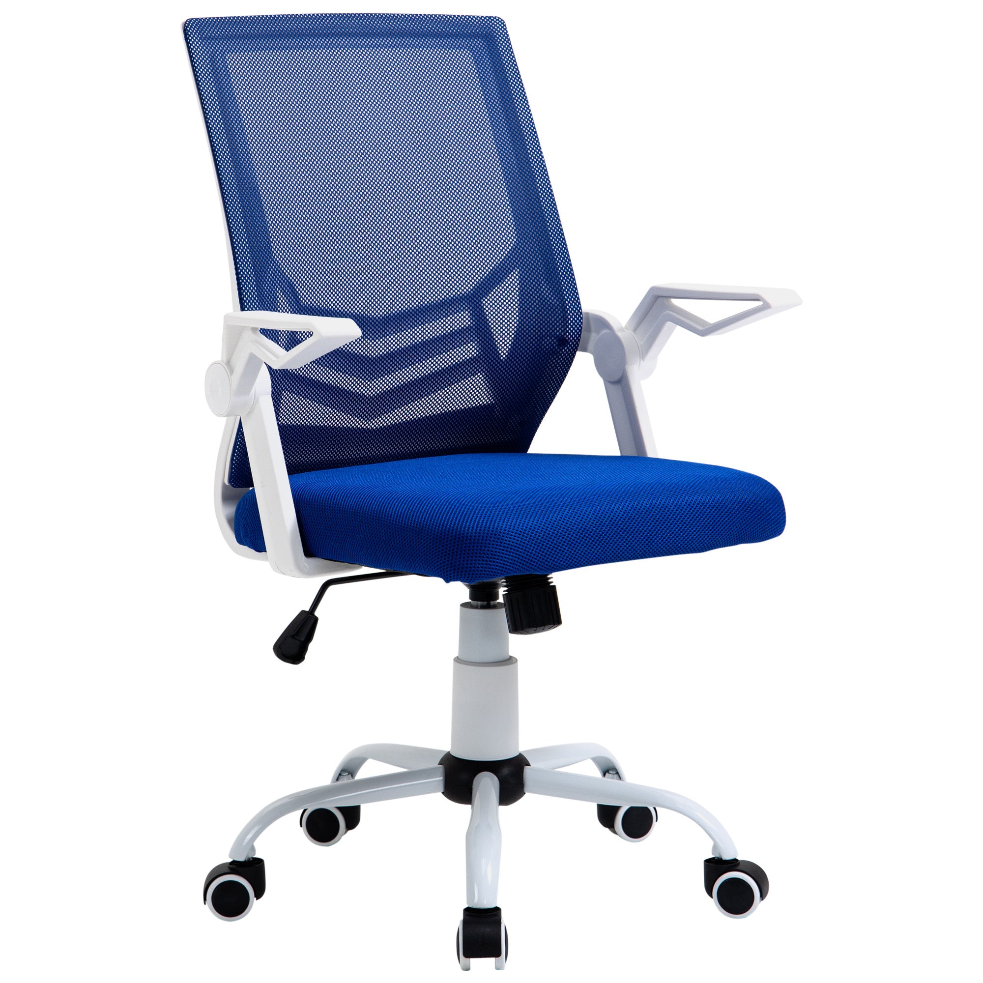 Cadeira de Escritório Ergonômica Azul 62,5x55x104cm