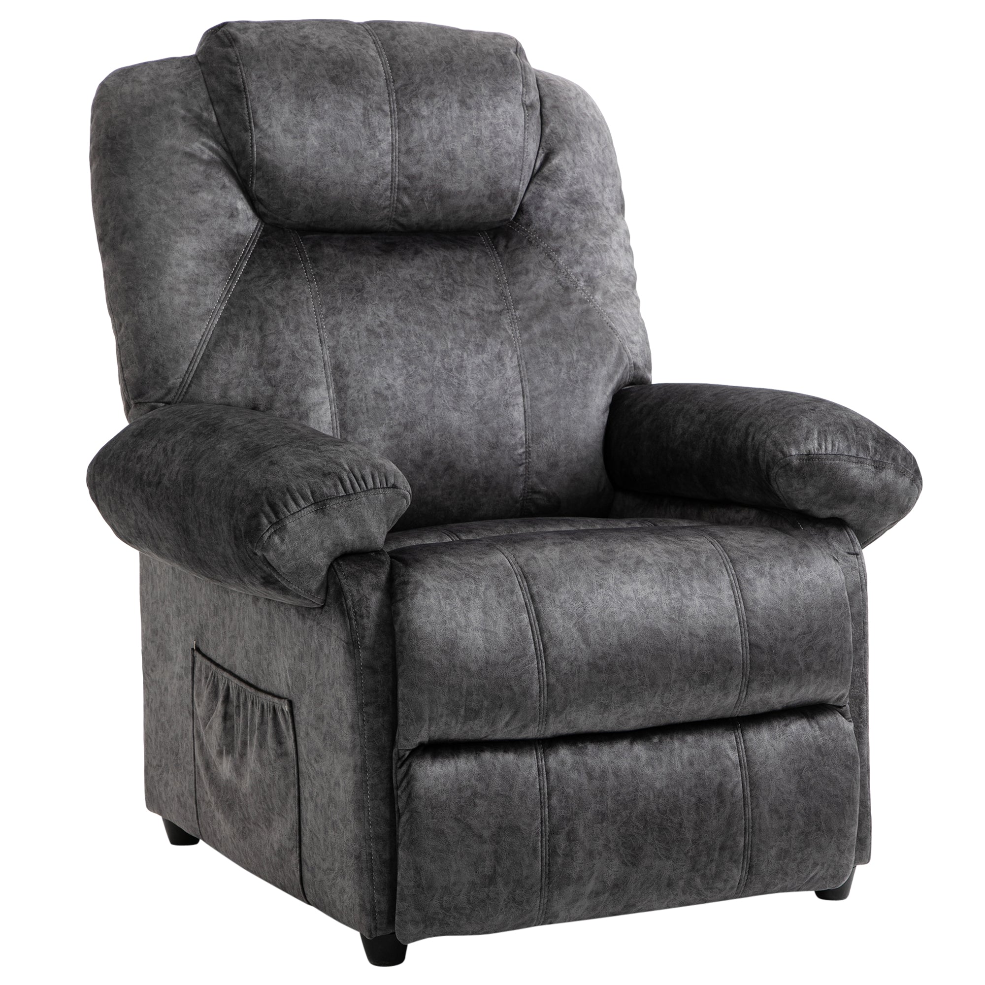 Poltrona Relax Reclinável Preto 88x91x108 cm