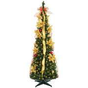Árvore de Natal Artificial 150 cm Verde Ø50x150 cm