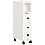 Armário Compacto para Casa de Banho 18x30x68.5cm - Branco