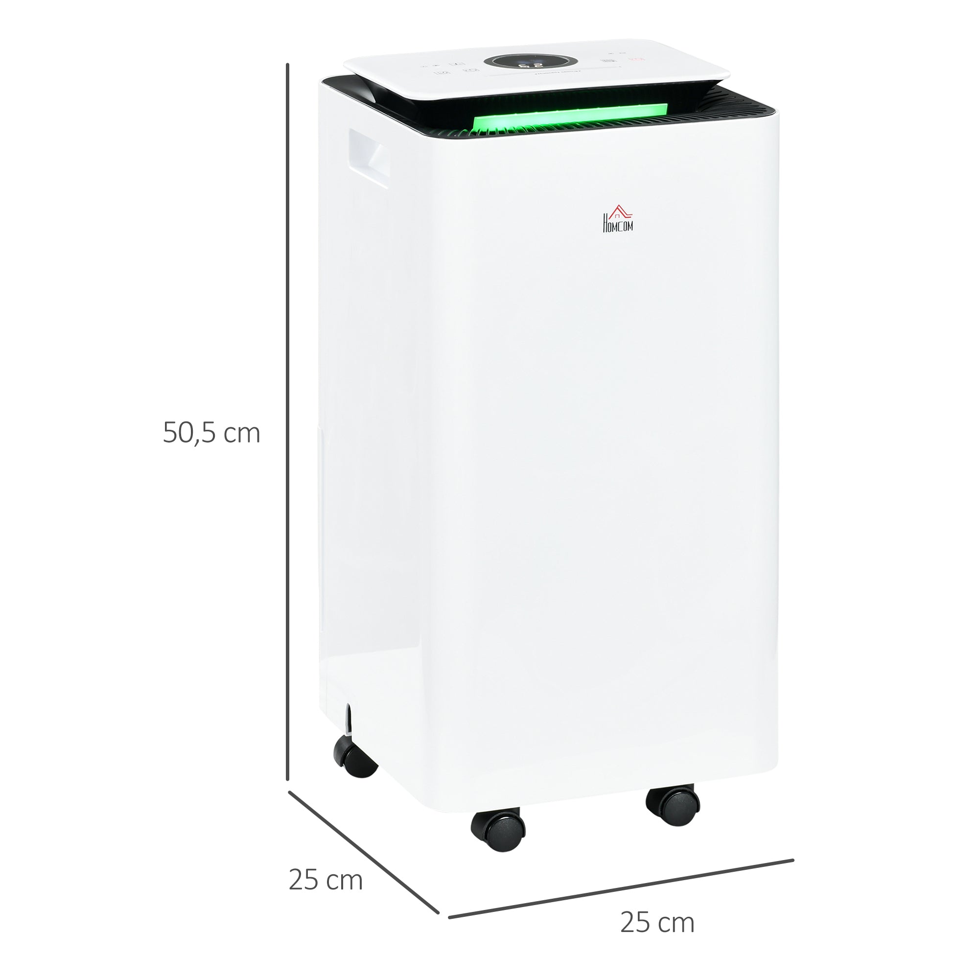 Desumidificador Elétrico – 25x25x50,5 cm – Branco – ABS