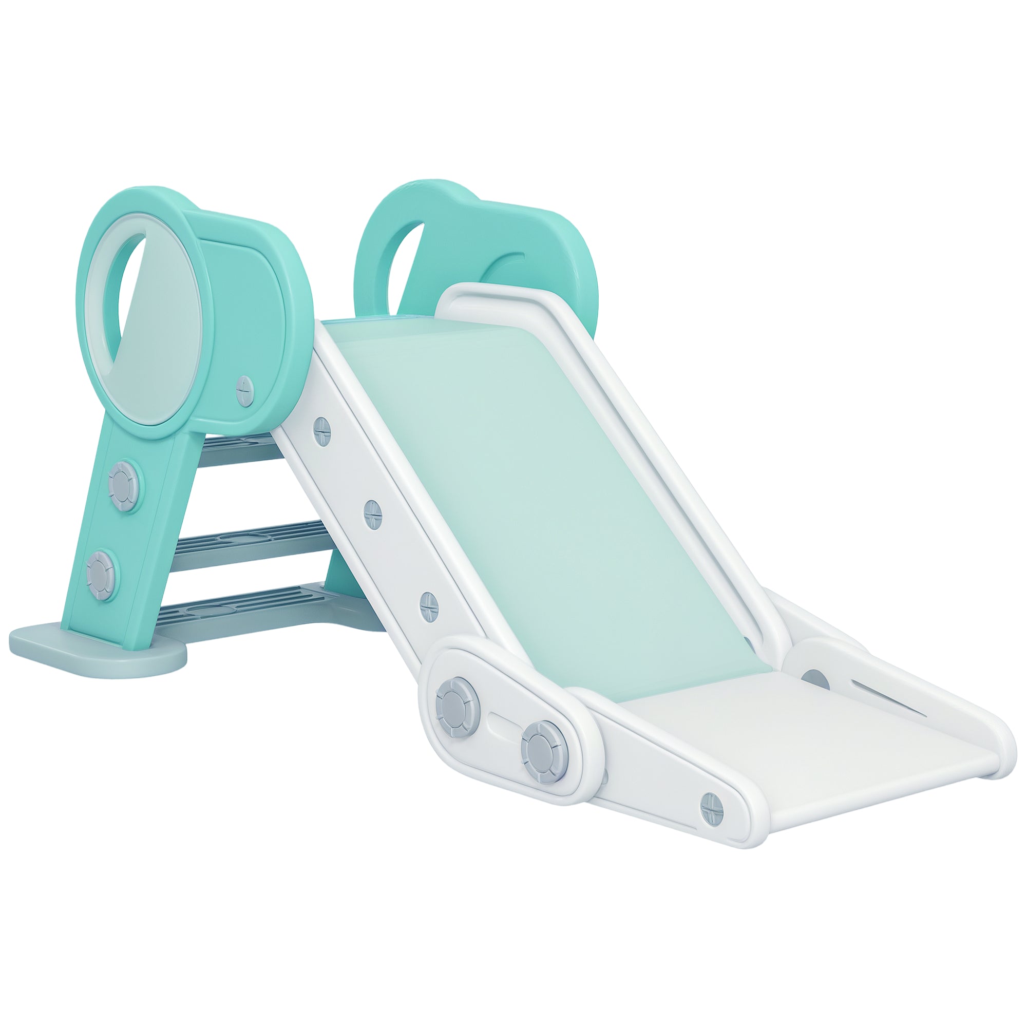 Escorrega Infantil Dobrável 120x53x53 cm - Verde Claro