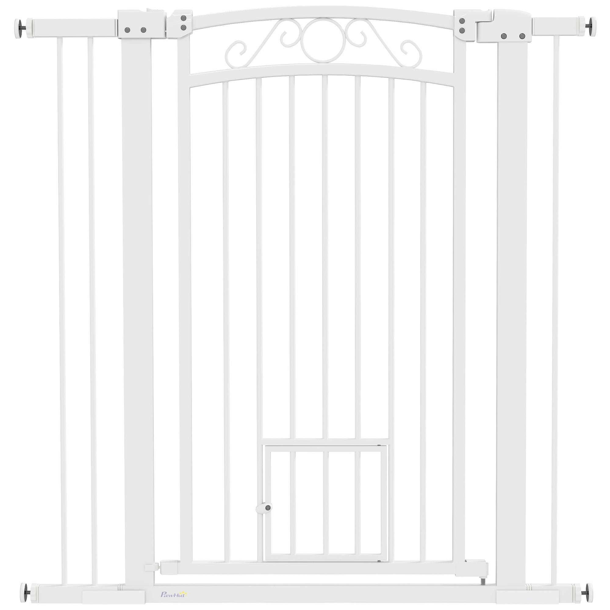 Barreira de Segurança Extensível 76-102 cm Branco