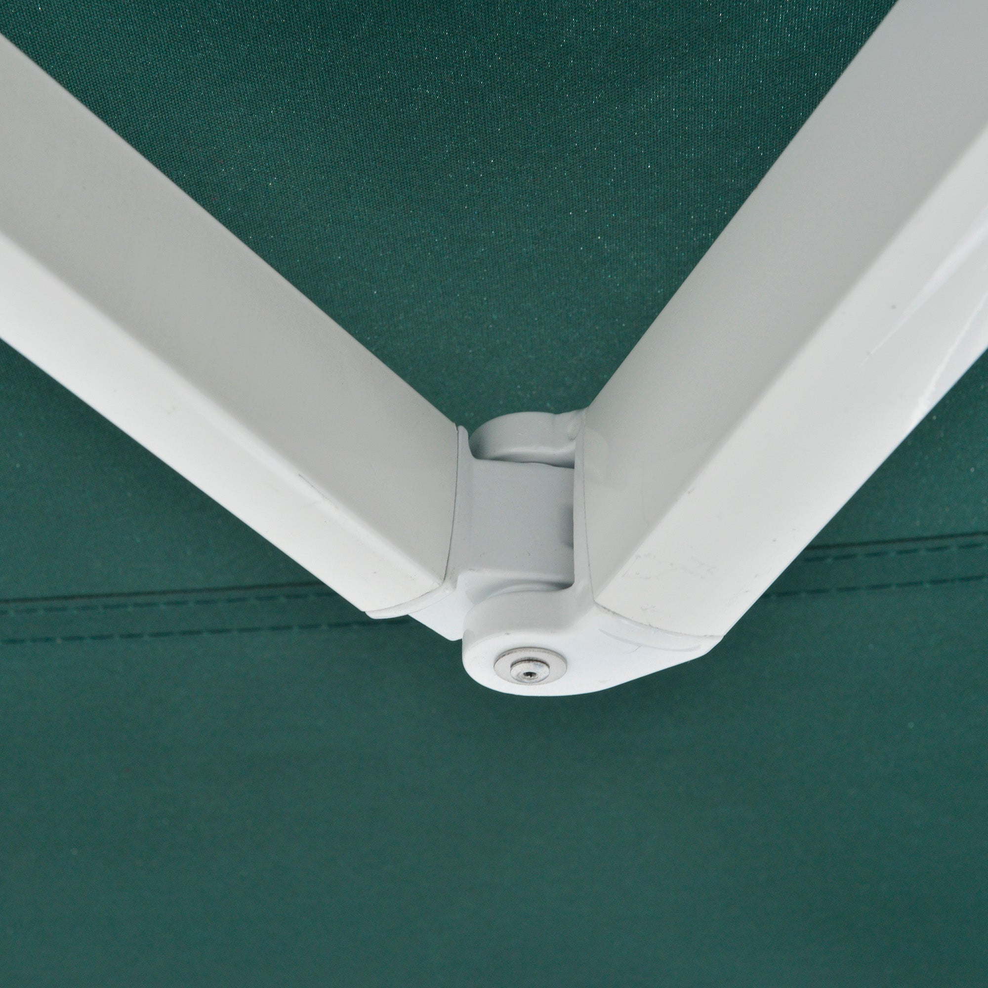 Toldo Retrátil Manual 250x200 cm - Verde Escuro