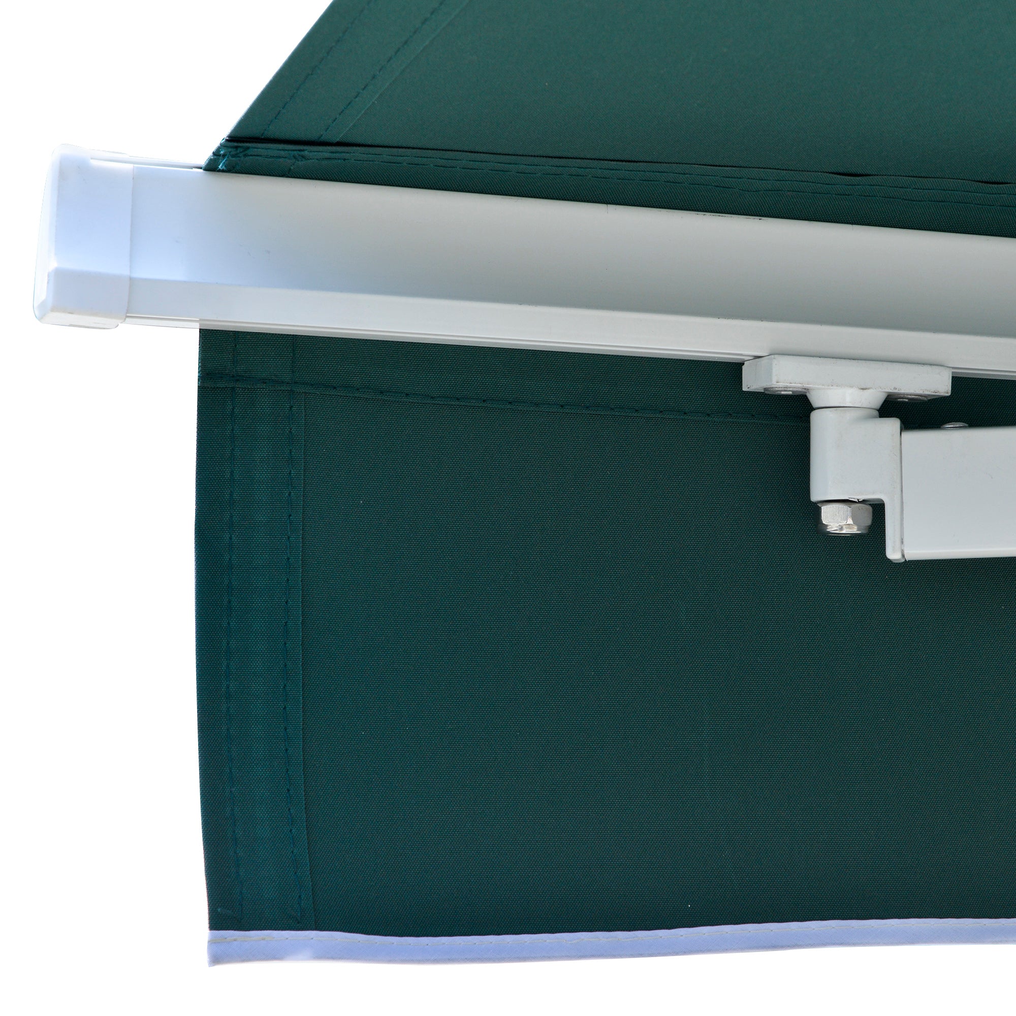 Toldo Retrátil Manual 250x200 cm - Verde Escuro
