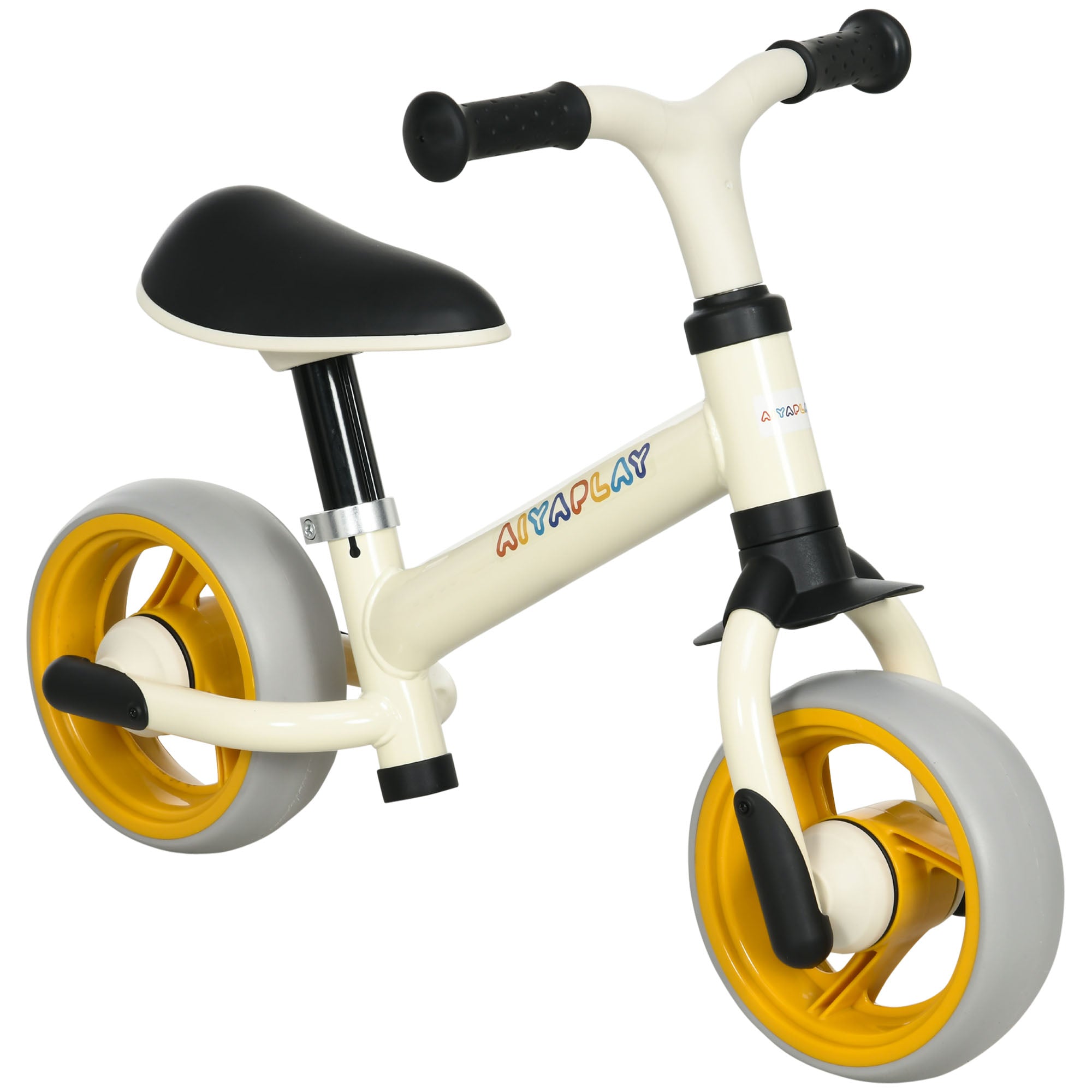 Bicicleta sem Pedais para Crianças Branca 66,5x34x47 cm