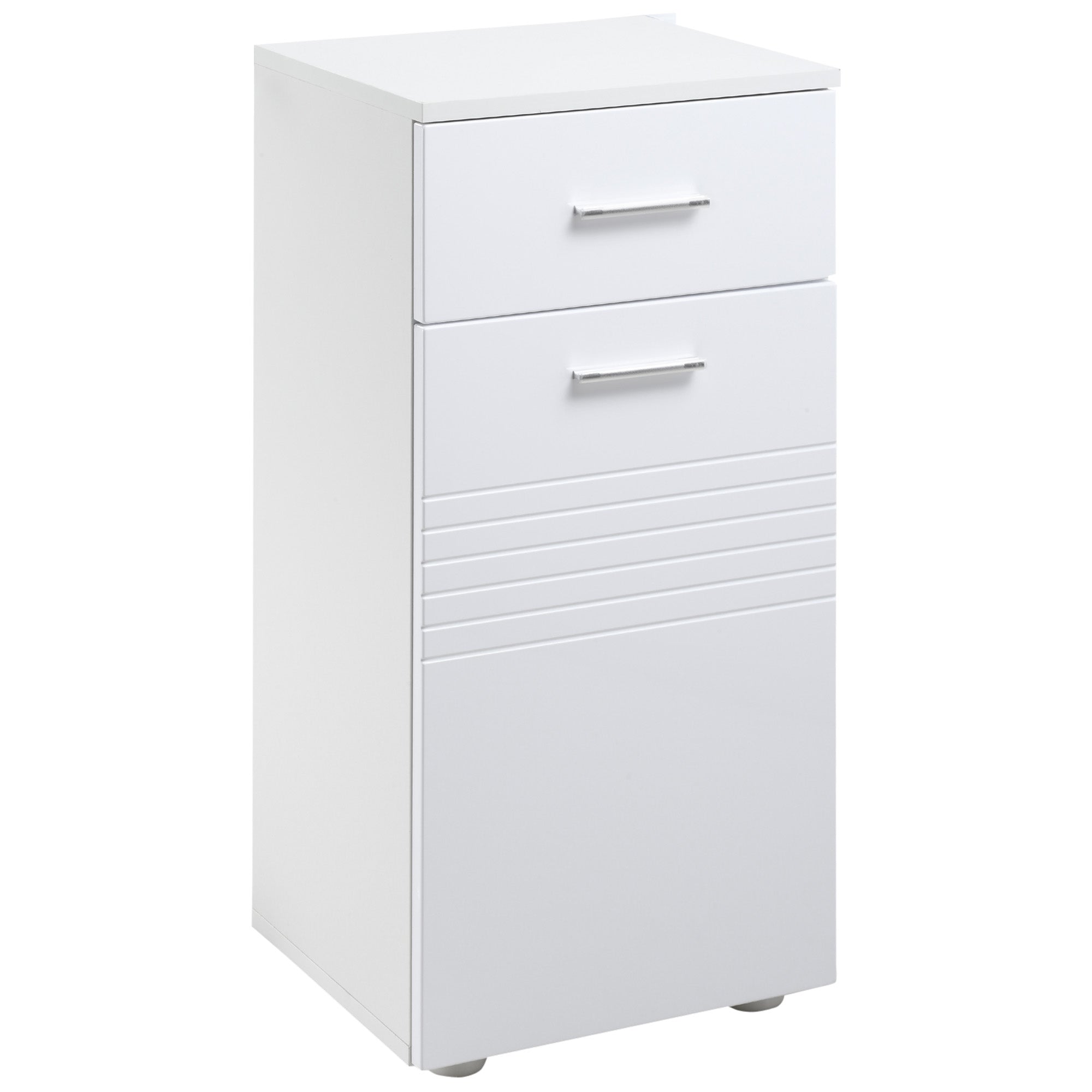 Armário Auxiliar Casa de Banho Branco 35x30x77,5 cm - Organização e Elegância