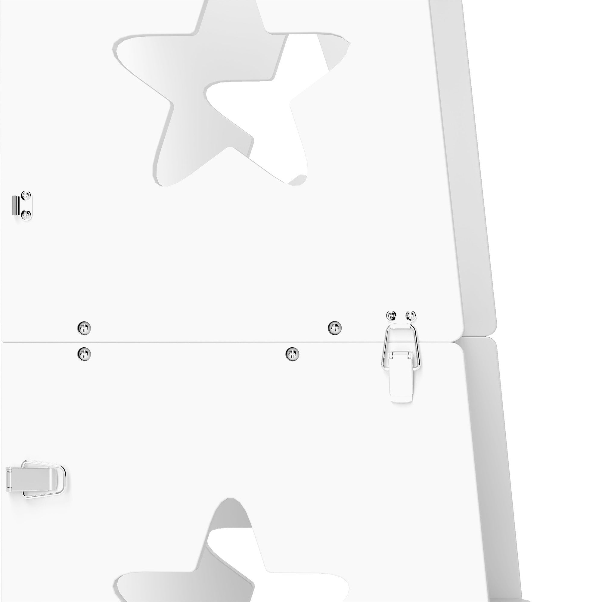 Torre de Aprendizagem 2 em 1 60x44,5x86 cm Branco - Seguro e Versátil