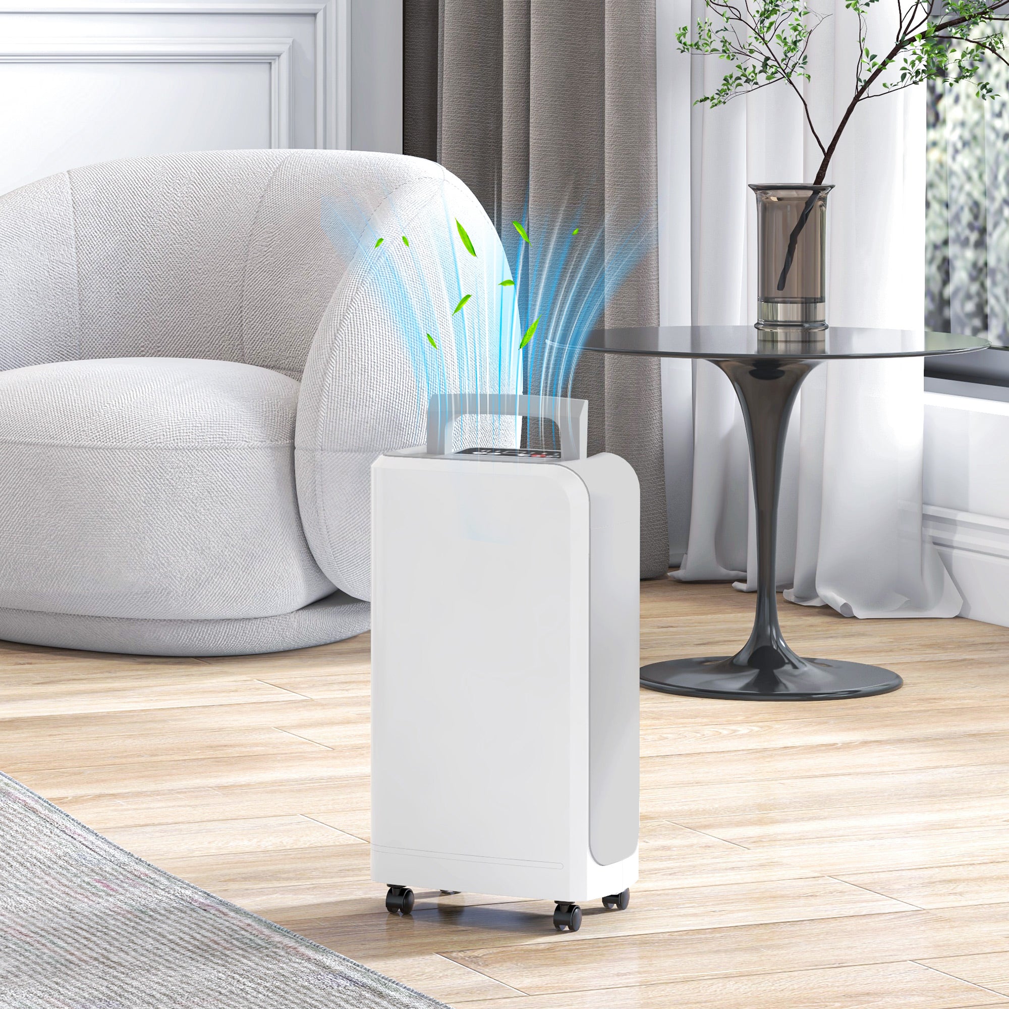 Desumidificador Elétrico – 28x18x50,6 cm – Branco – ABS