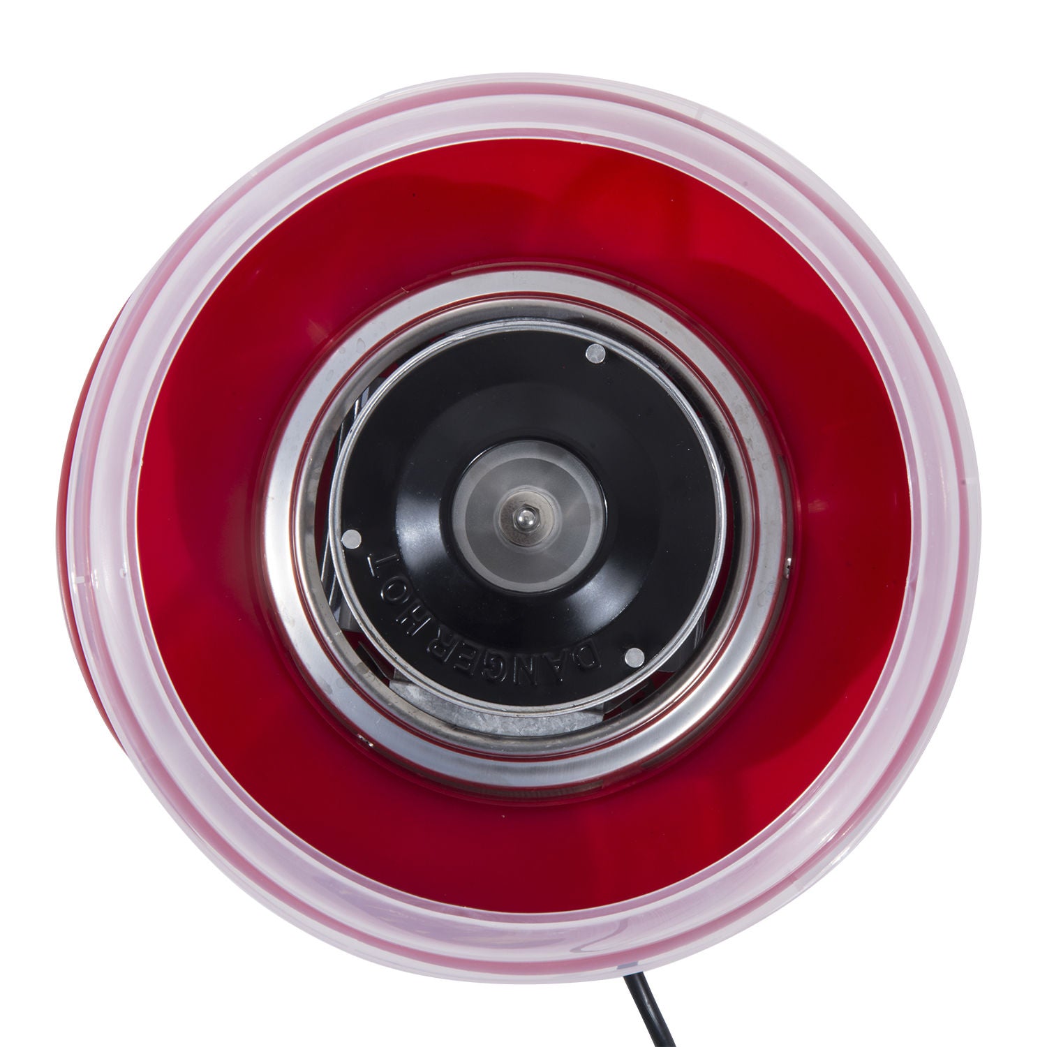 Máquina de Algodão Doce 27x26x18 cm Vermelho