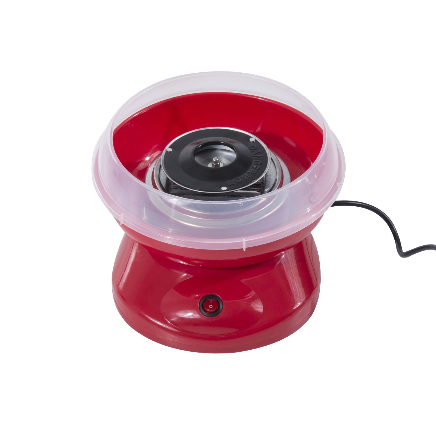 Máquina de Algodão Doce 27x26x18 cm Vermelho