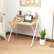 Secretária Dobrável – 86x66x82 cm – Branco – Madeira de Ácer