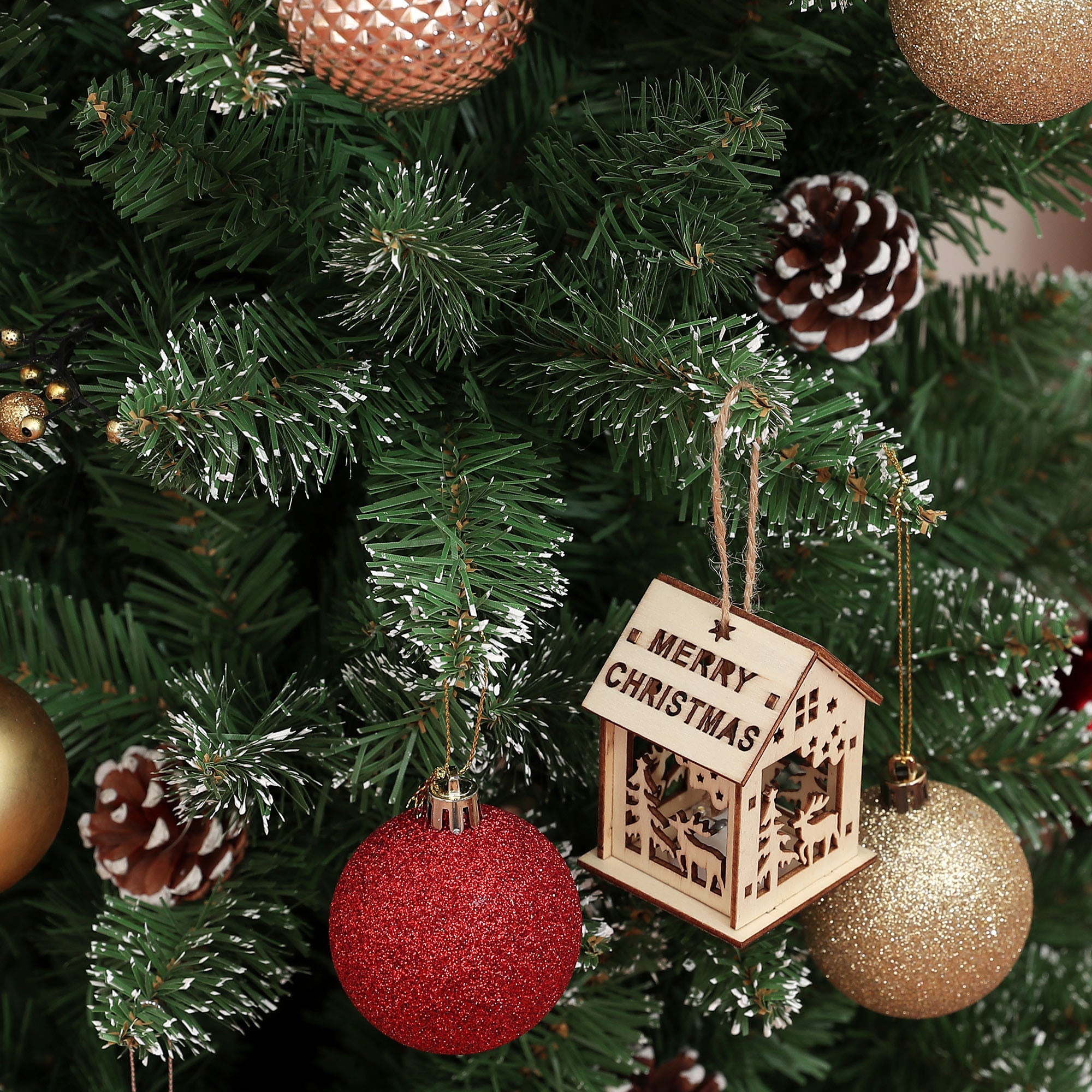 Árvore de Natal Artificial – 150 cm – Verde – Plástico e Aço