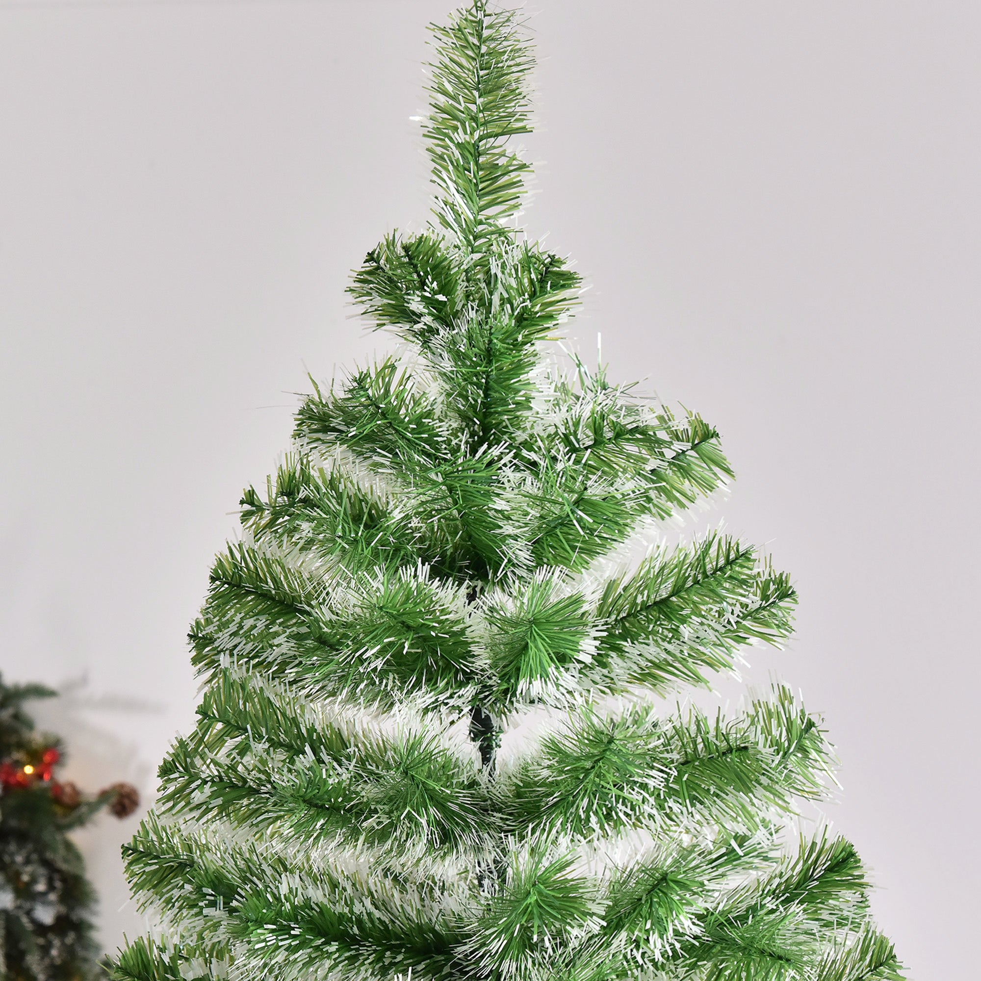 Árvore de Natal Artificial – 210cm – Verde – Metal e PET