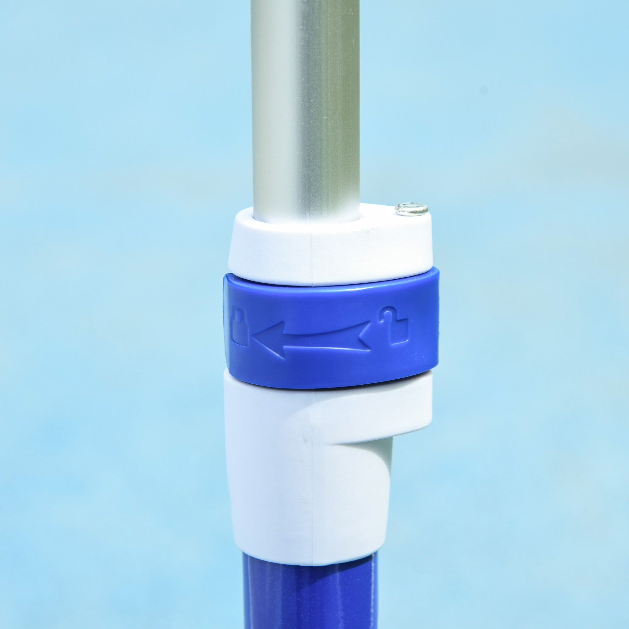 Trotinete Infantil Dobrável com Rodas LED Azul 52x29x63-76 cm