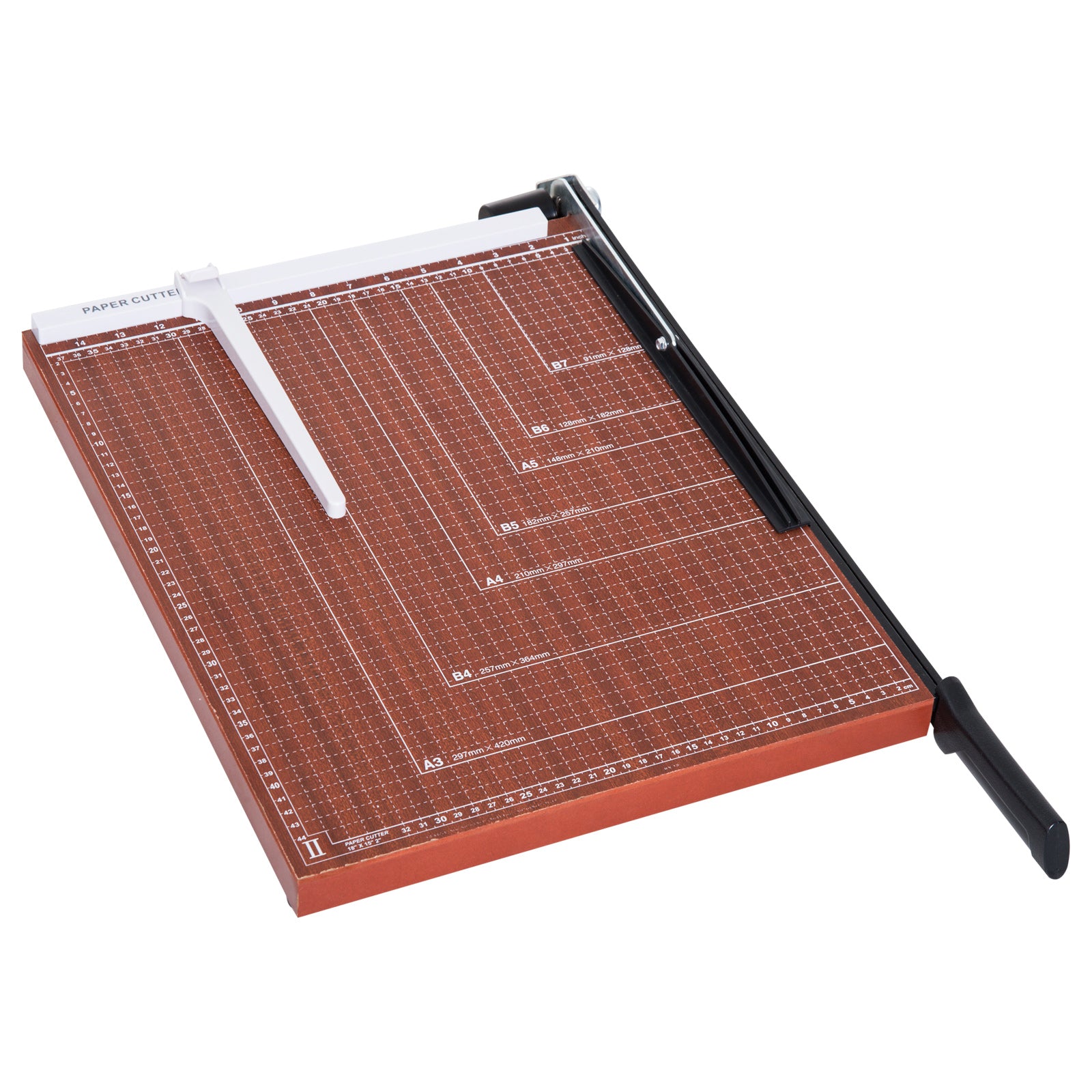 Cortador de Papel A4 Marrom 65,5x40x6cm - Capacidade 12 Folhas