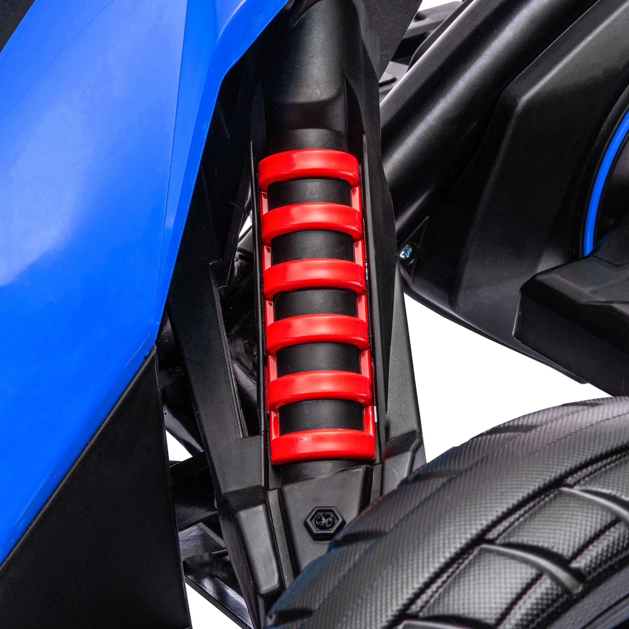 Kart Elétrico Infantil – 100x58x58,5 cm – Azul – Polipropileno, metal e EVA