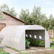 Estufa de Túnel – 600x300x200 cm – Branco – Aço Galvanizado, PE