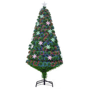 Árvore de Natal Artificial 150 cm Verde com 180 Ramos e Luzes LED