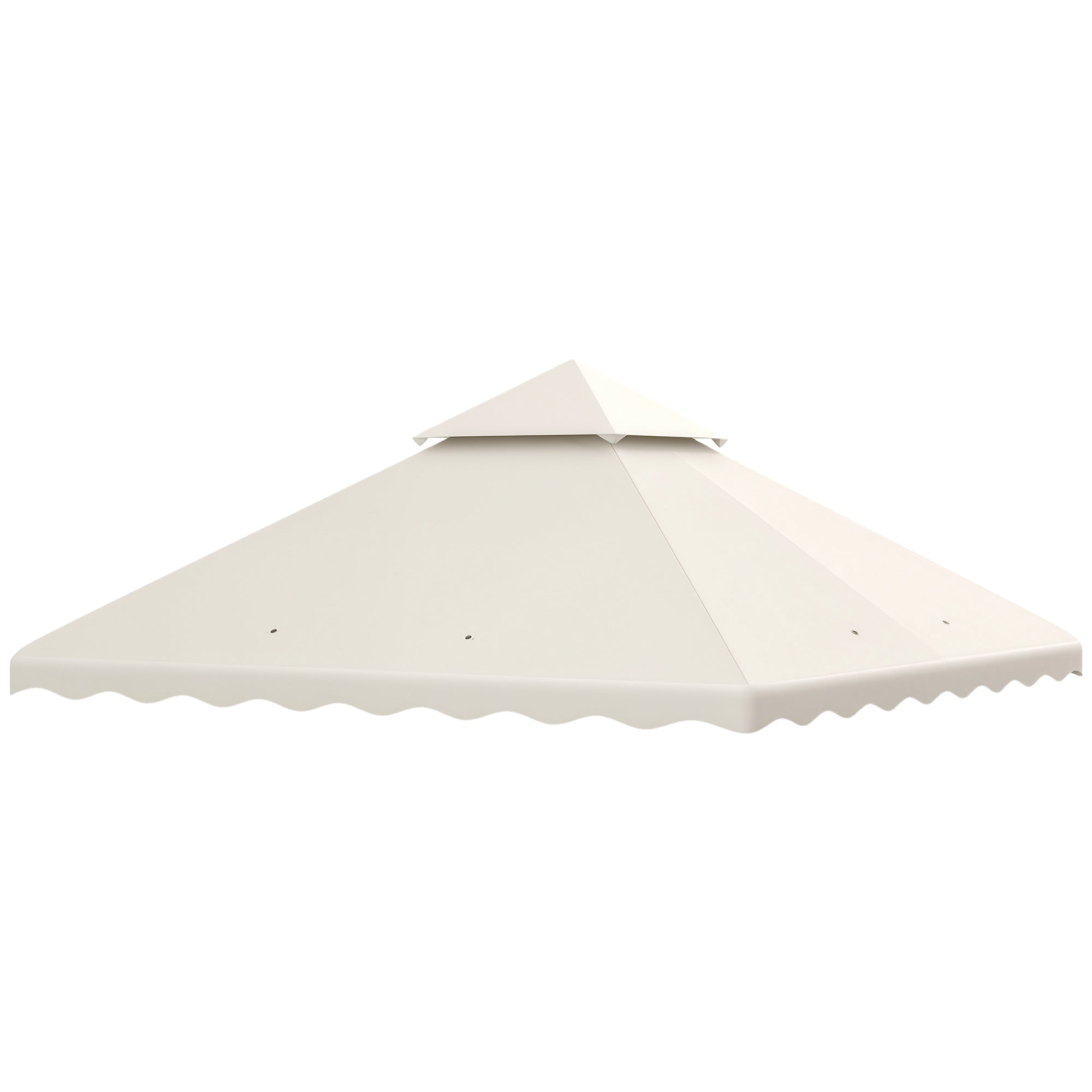 Toldo de Substituição para Pérgola 295x295 cm - Creme Branco