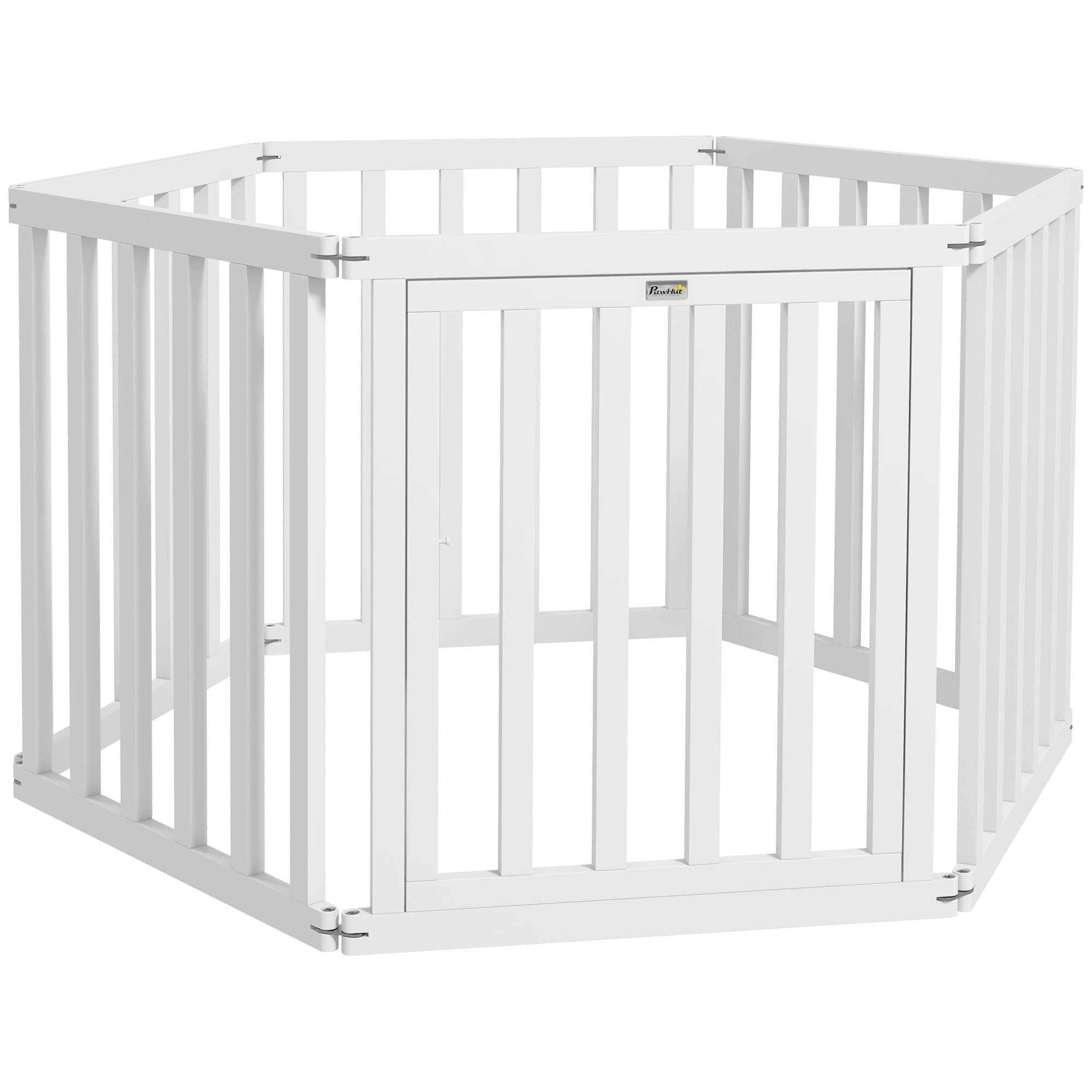 Parque para Cães Modulável 120x107x70 cm - Branco