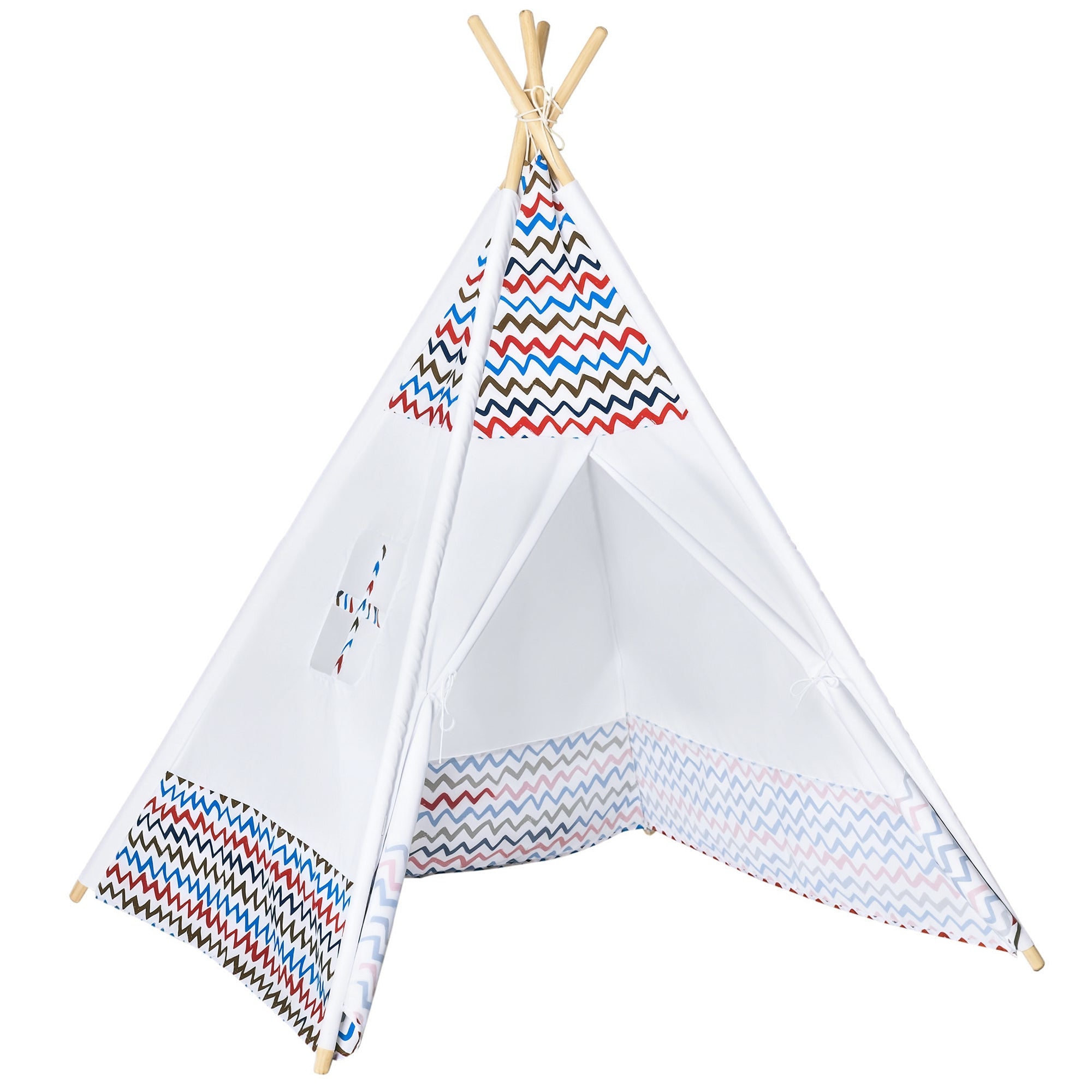 Tenda Tipi Infantil 120x120x155cm Multicor