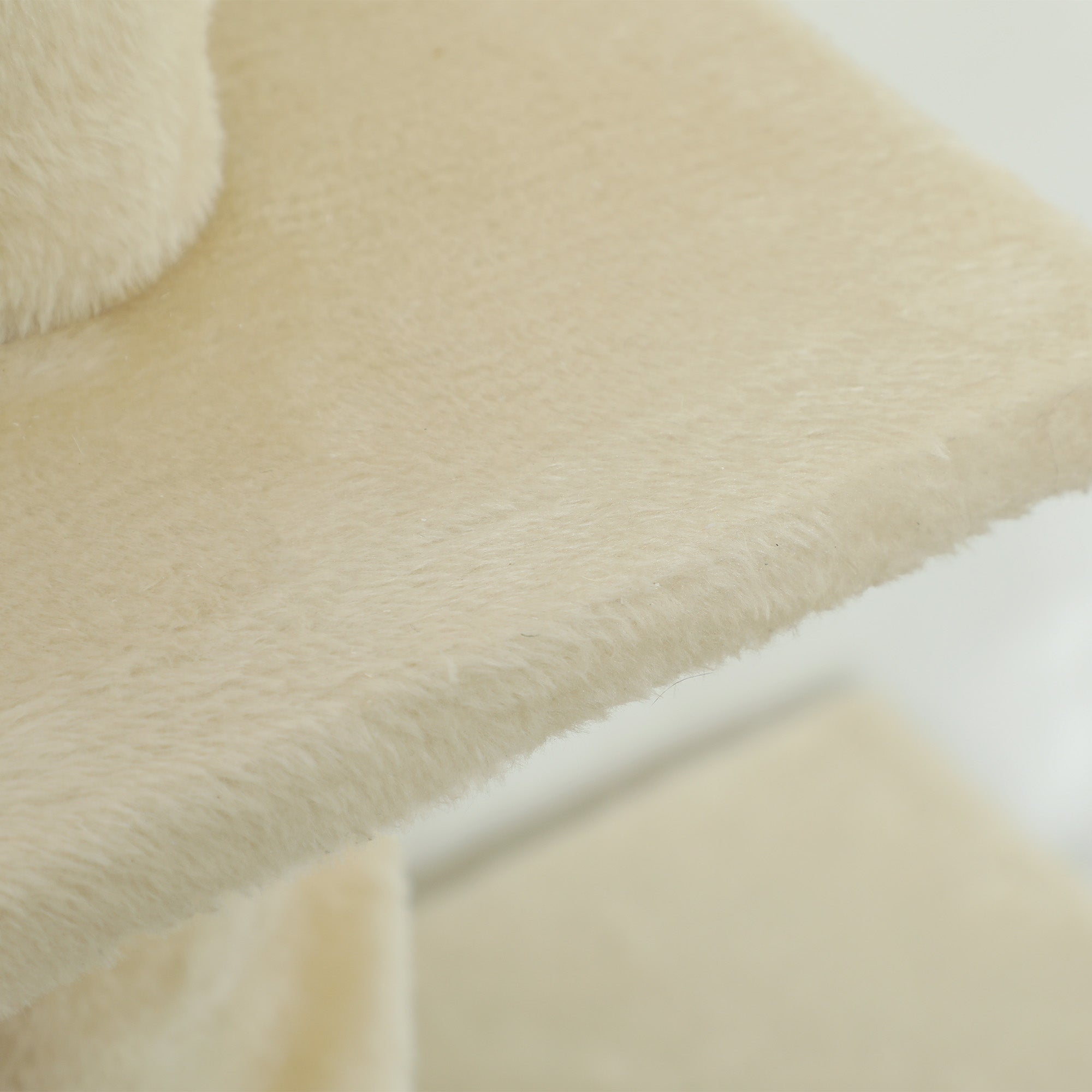 Arranhador para Gatos Creme Branco 42,5x26,5x225-275 cm