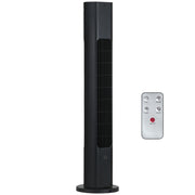 Ventoinha de Coluna Ø18x78,5 cm - Cor Preto