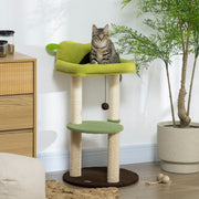 Arranhador para Gatos Altura 83cm Cor Verde