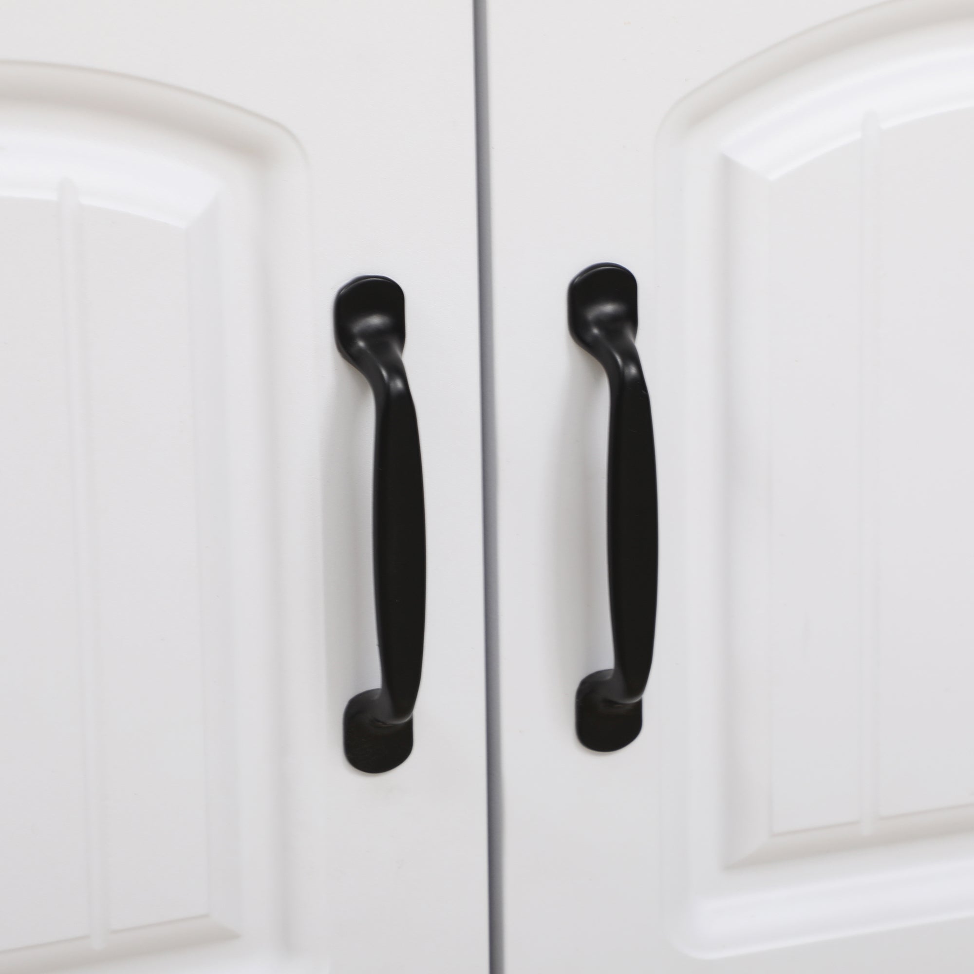 Vitrine Elegante Branca 60x30x116 cm com Portas de Vidro