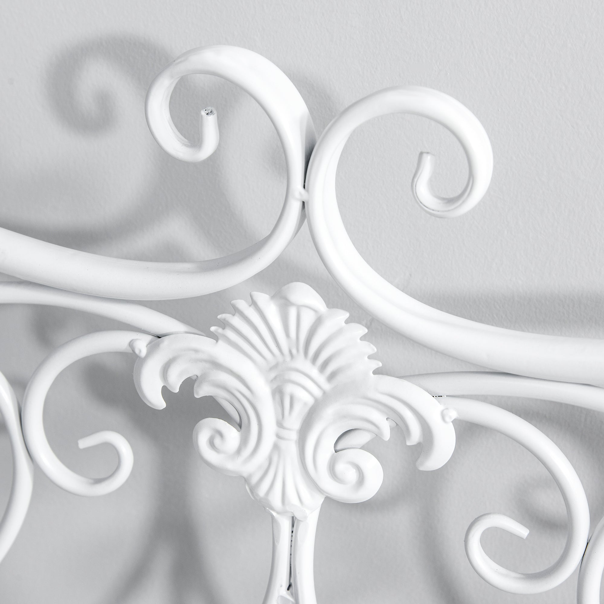 Banco de Jardim 2 Lugares 131x51x90 cm - Cor Branco