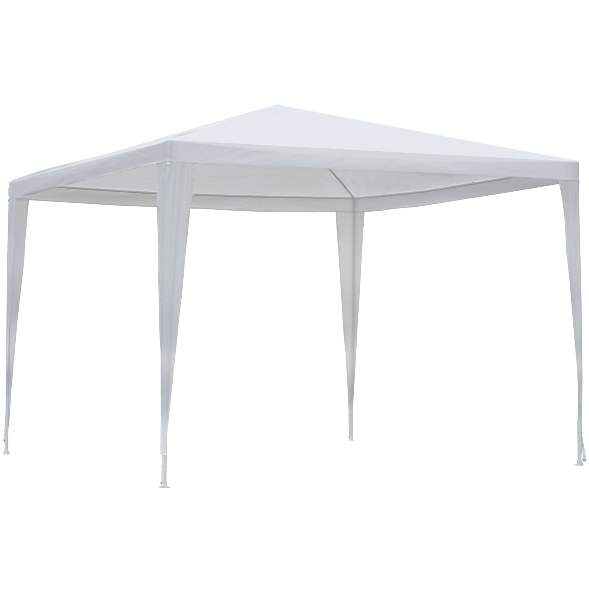Tenda de Jardim Impermeável 300x300x245 cm em Branco