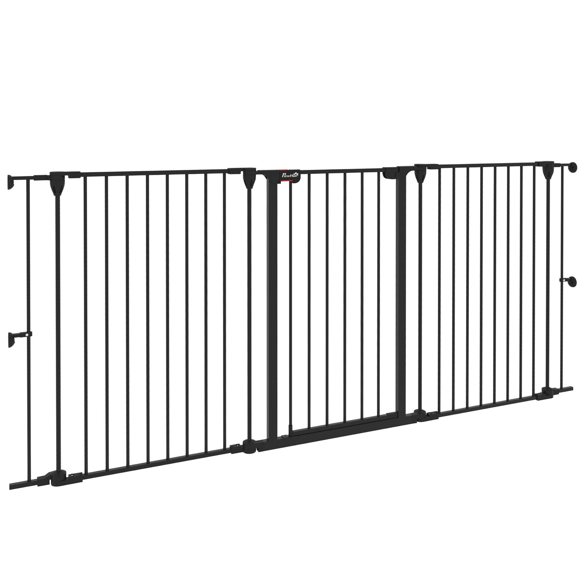 Barreira de Segurança para Animais de Estimação 206x90 cm - Cor Preto